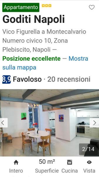 Goditi Napoli Nápoles Exterior foto